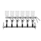 Borosilicate Glass Multi-Position Filtration Manifolds Filter Diameter (mm):47/50 BioVac663/664 Wiggens Germany