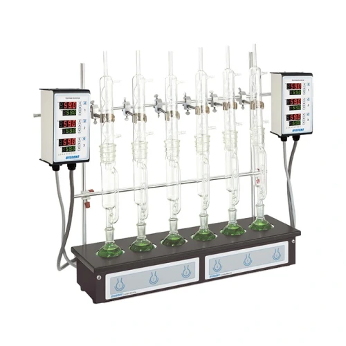 6-Unit Heating Mantles (High Temperature) 600℃ RJ version for greater versatility Model: RJ12524 Wiggens Germany