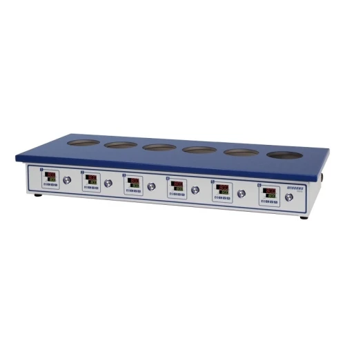 Low Temperature 6-Unit Heating Mantles 400℃ RJ version for greater versatility Model: RX30024/RX30424 Wiggens Germany