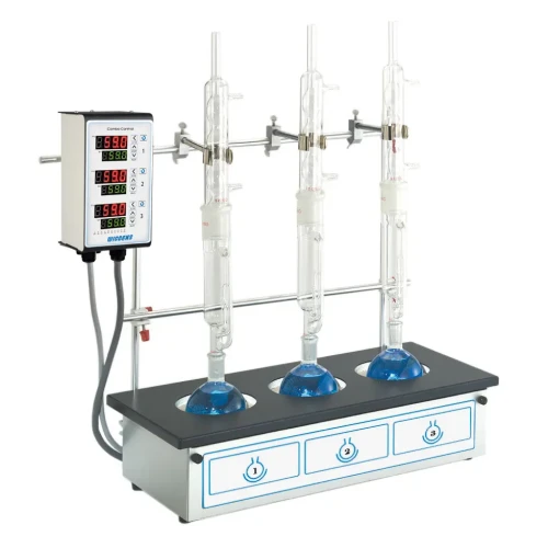 High Temperature 3-Unit Heating Mantles 600℃ RJ version for greater versatility Model: RJ50024 Wiggens Germany