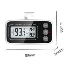 Fridge Thermometer Digital, Refrigerator Thermometer  -50℃/-58℉ to 70°C/158°F China (Original)