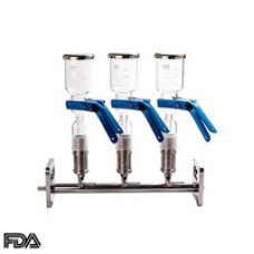 Manifolds Vacuum Filtration 300ML Glass MFA-3G/MFA-3PTFE Infitek USA