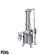 Stainless Steel Tower Steam Re-distilled Water Distiller (200 Liter/H) WDST-T200 200L Infitek USA