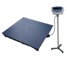 1 Ton Digital Floor Scale Platform Size: 1.0*1.0 Meter Taiwan Pscale Industrial Floor Scale Best Quality