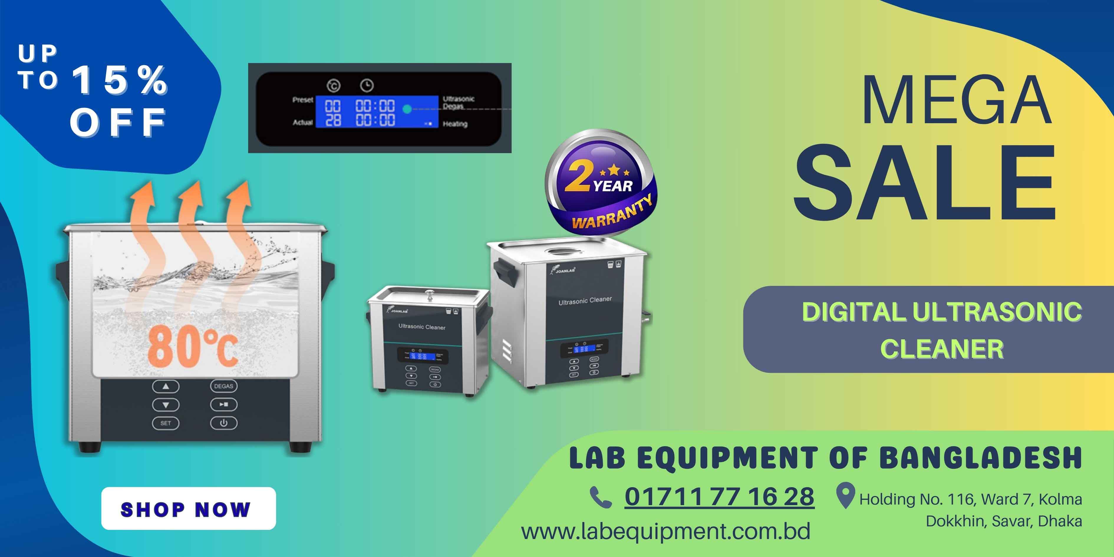 Digital Ultrasonic Cleaner 2L, 3L, 6L,10L, 15, 20, 28L